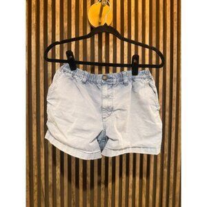 Chubbies Shorts Elastic Waist Casual Comfy Blue Mens Size M